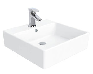 Изображение товара Раковина мебельная Creavit Next NX256-00CB00E-0000 NX256 накладная, 50 х 50 см