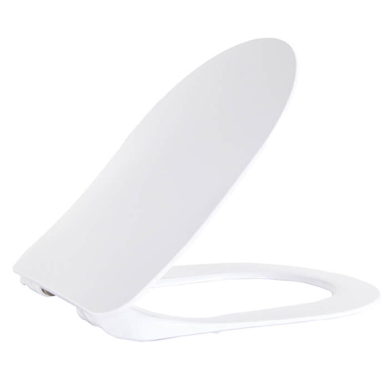 Изображение товара Крышка-сиденье Creavit Duck Soft Close из дюропласта белого цвета