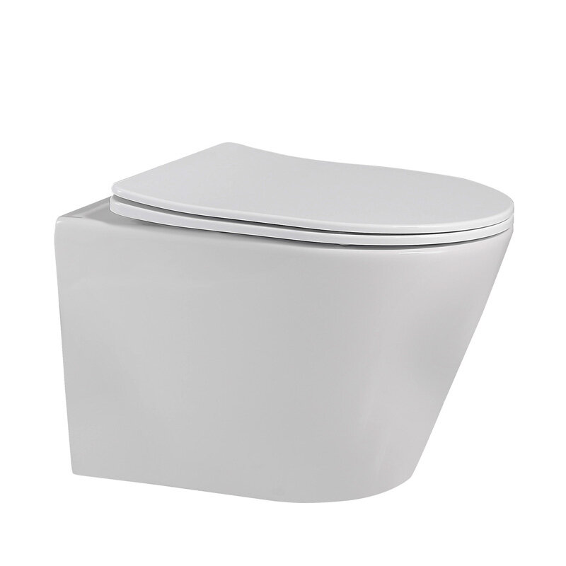 Изображение товара Подвесной унитаз Abber Bequem AC1102 безободковый с микролифтом и EasyClean