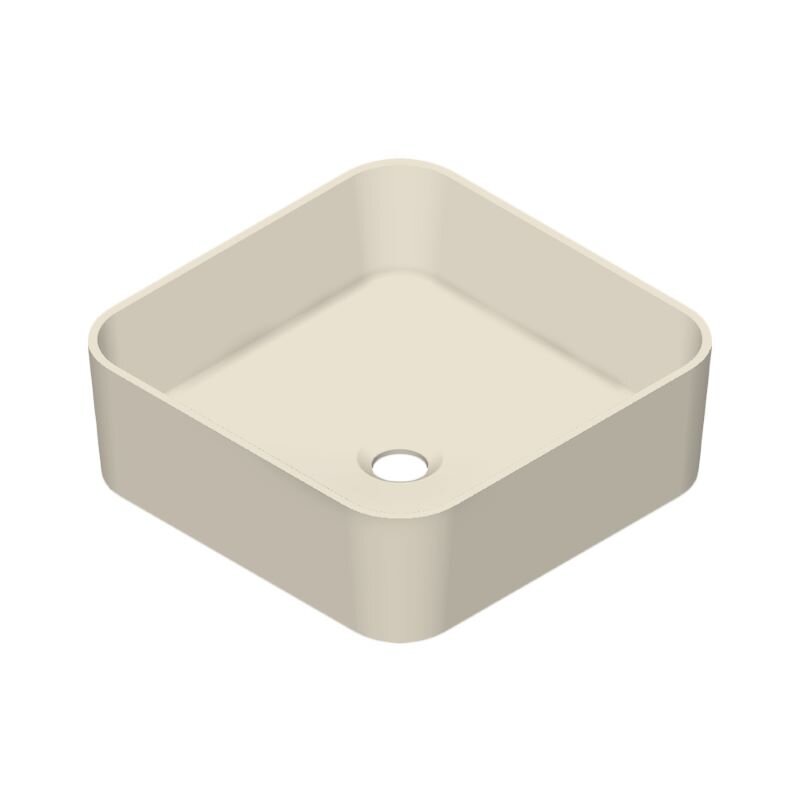 Изображение товара Раковина Radostone Риккарда RRIK30000 40.5 х 40.5 см, накладная, материал Stone Surface, цвет бежевый, все покрытие матовое Изображение товара Раковина Radostone Риккарда RRIK30000 40.5 х 40.5 см, накладная, материал Stone Surface, цвет бежевый, все покрытие матовое