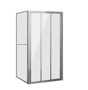 Изображение товара Душевой уголок Grossman Alba1, 90 х 90 х 190 см, стекло прозрачное, профиль хром, GR-9090Al1