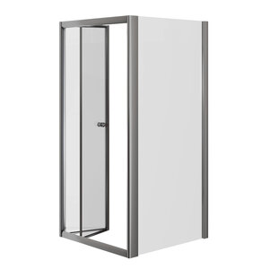 Изображение товара Душевой уголок Grossman Alba2, 90 х 90 х 190 см, складная дверь, стекло прозрачное, профиль хром, GR-9090Al2