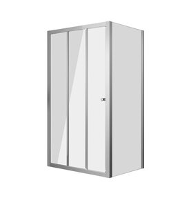 Изображение товара Душевой уголок Grossman Falcon 110x100 см, раздвижная дверь, хром