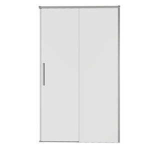 Изображение товара Душевая дверь в нишу Grossman Fly1, 110 х 190 см, стекло прозрачное, профиль хром, GR-D110Fl1