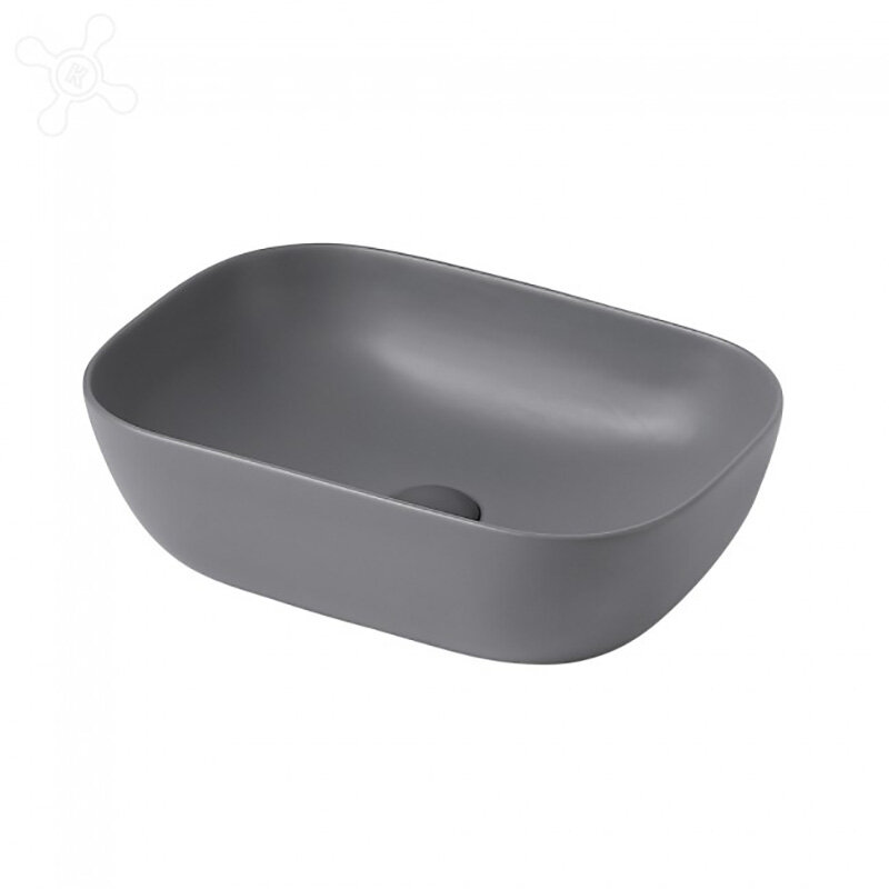 Изображение товара Раковина Abber Rechteck AC2200MG накладная серый матовый