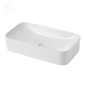 Изображение товара Раковина Abber Rechteck AC2204, накладная, 60.5 х 35 х 13.5 см, белая