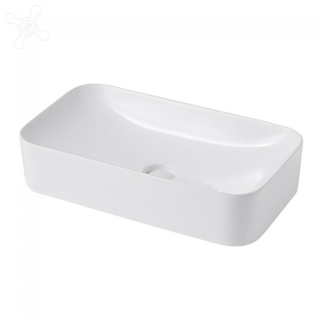 Изображение товара Раковина Abber Rechteck AC2204 накладная; белая; керамика; 60.5×35×13.5 см Изображение товара Раковина Abber Rechteck AC2204 накладная; белая; керамика; 60.5×35×13.5 см