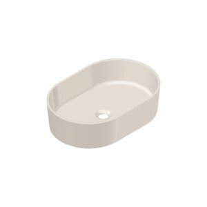 Изображение товара Раковина Radostone Элиза RELZ40000 55 х 37 см, накладная, материал Stone Surface, цвет кремовый, все покрытие матовое