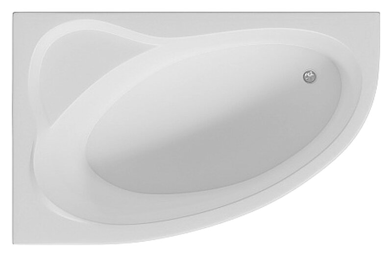 Изображение товара Ванна акриловая Azario Laura 170x110 см угловая белая встраиваемая
