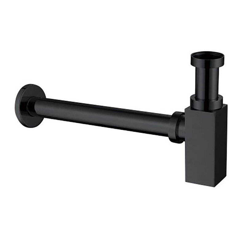 Изображение товара Сифон для раковины Abber черный матовый AF0031B латунь Германия