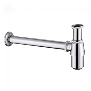 Изображение товара Сифон для раковины Abber, цвет хром, AF0032