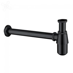 Изображение товара Сифон для раковины Abber черный матовый AF0032B