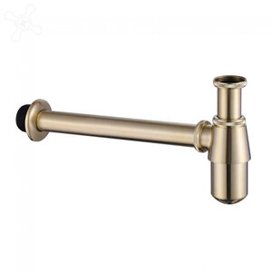 Изображение товара Сифон для раковины Abber матовое золото AF0032G