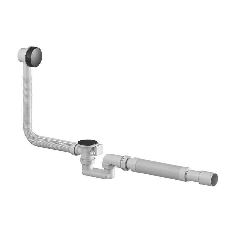 Изображение товара Слив-перелив Am.Pm Gem W90A-000-OflB полуавтомат черный матовый Германия