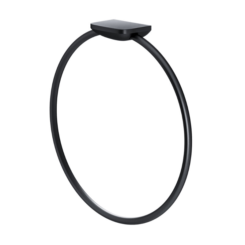 Изображение товара Полотенцедержатель кольцо Am.Pm Inspire 2.0, 19 см, черный матовый, Германия