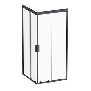 Изображение товара Душевой уголок Am.Pm Gem 90 х 90 см с черным матовым профилем
