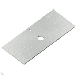 Изображение товара Столешница Radostone Solid Surface 120 х 49 см, с отверстиями, цвет белый матовый, SKON61205