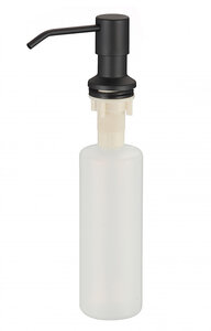 Изображение товара Дозатор встраиваемый для мыла Savol черный матовый модель S-ZY001H