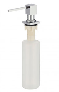 Изображение товара Дозатор встраиваемый для мыла Savol, цвет хром, S-ZY002