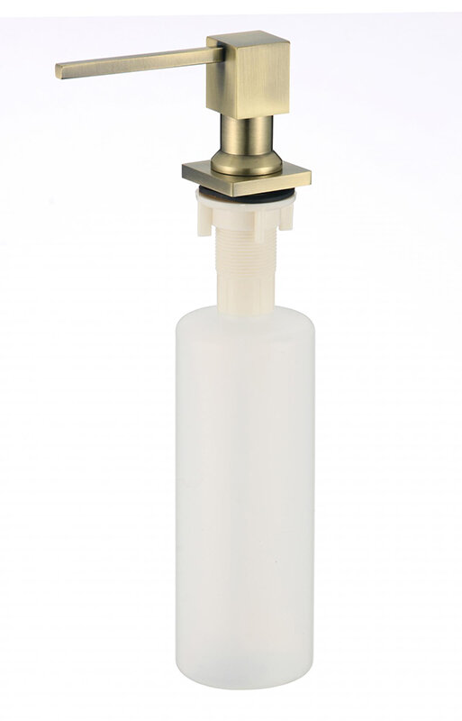 Изображение товара Дозатор встраиваемый для мыла Savol бронза 380 мл модель S-ZY002C