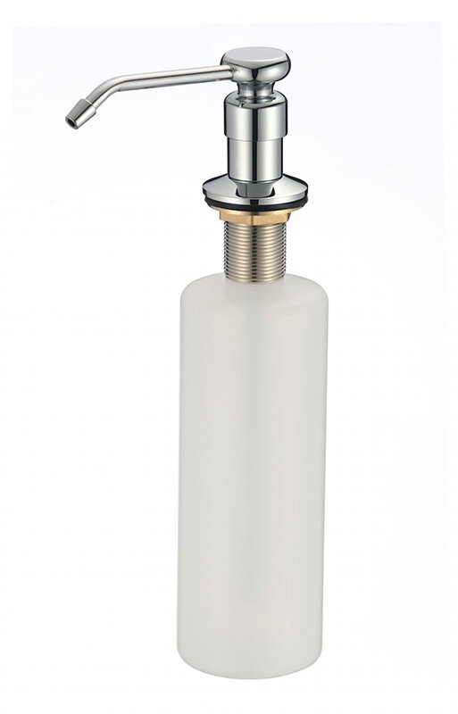 Изображение товара Дозатор встраиваемый для мыла Savol, цвет хром, S-ZY003