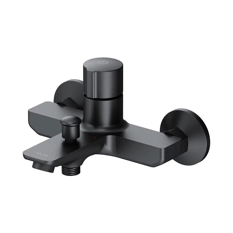 Изображение товара Смеситель Am.Pm X-Joy F85A10522 черный матовый для ванны и душа TouchReel