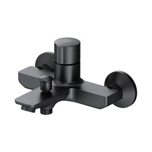 Изображение товара Смеситель Am.Pm X-Joy F85A10522 для ванны и душа, TouchReel, черный матовый