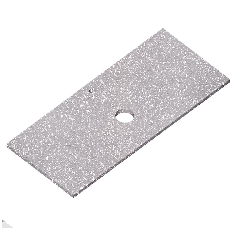 Изображение товара Столешница Radostone Solid Surface 120х49 см для ванной с отверстиями, маренго