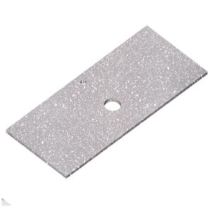 Изображение товара Столешница Radostone Solid Surface 120 х 49 см, с отверстиями, цвет маренго, SKON71205