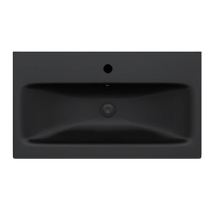Изображение товара Раковина Am.Pm Gem 75, черная матовая, M90WCC0752BM