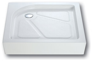 Изображение товара Душевой поддон Azario Toronto P18R/L 80 х 80 х 15 см, белый