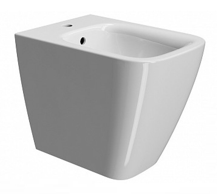 Изображение товара Напольное биде GSI Nubes 9662111 из фаянса с глянцевым покрытием
