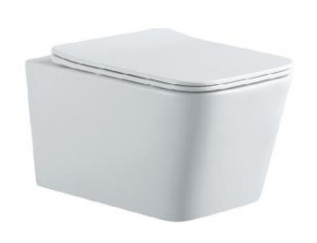 Изображение товара Подвесной безободковый унитаз Aquatek Либра AQ0530N-00 New белый
