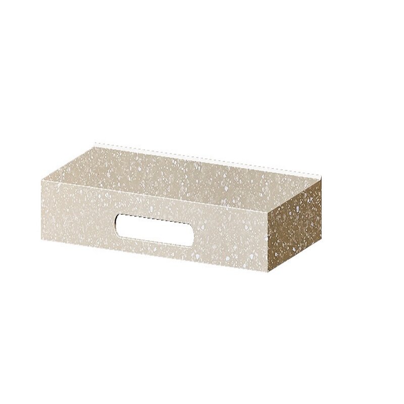 Изображение товара Столешница с бортами Radostone Solid Surface 100 х 50 см, цвет карамель, SFAR81000