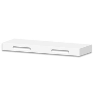 Изображение товара Столешница с бортами Radostone Fernanda 150 х 50 см, Solid Surface, цвет белый матовый, SFAR11500