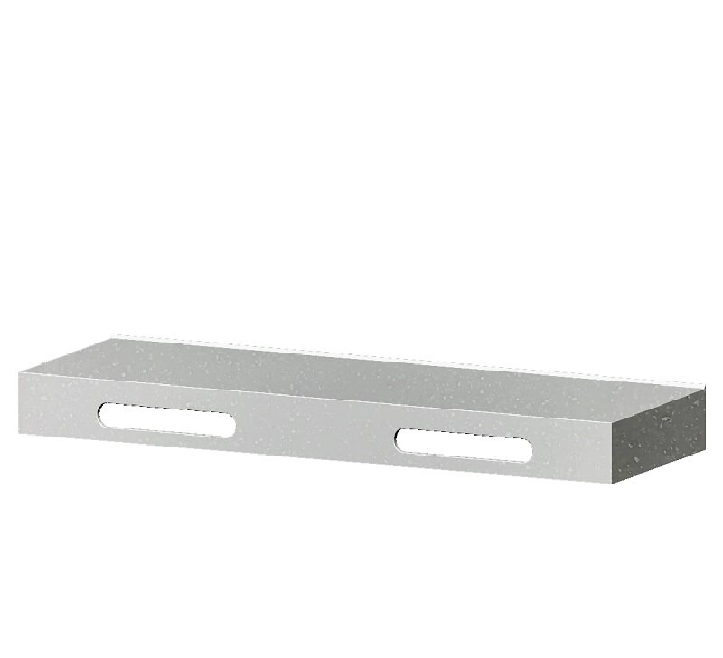 Изображение товара Столешница для ванной Radostone Solid Surface 150 х 50 см белая лед