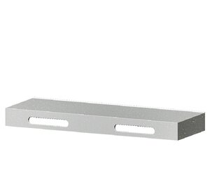 Изображение товара Столешница с бортами Radostone Fernanda 150 х 50 см, Solid Surface, цвет белый лед, SFAR61500