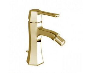 Изображение товара Смеситель Cisal Cherie CE00055024 для биде на 1 отверстие с донным клапаном, золото