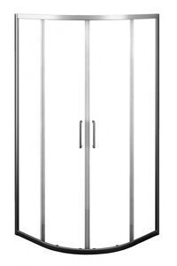 Изображение товара Душевой уголок Azario Ostin 80 x 80 см, стекло прозрачное, профиль хром, AZ121SА8080195