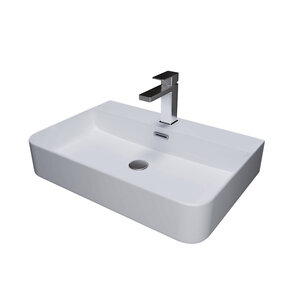 Изображение товара Раковина Grossman 60 x 42 х 12 см, накладная, белая, GR-3036