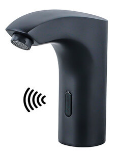 Изображение товара Смеситель для раковины Savol, сенсорный, цвет черный матовый, S-GY8865-1H