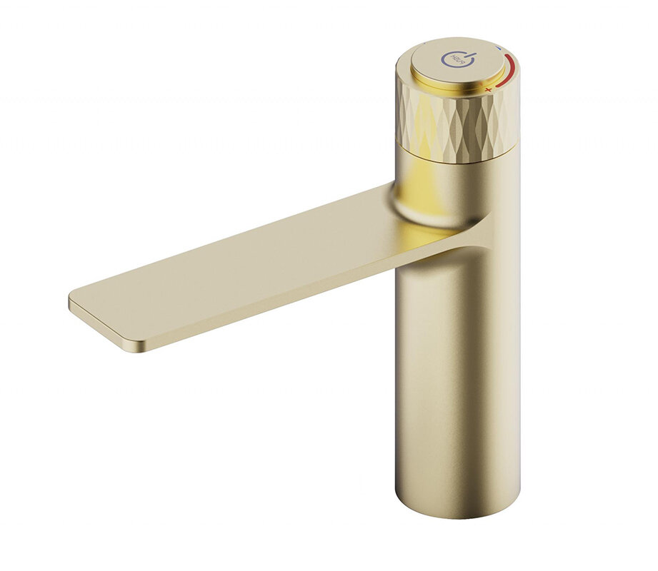 Изображение товара Savol S-601810LB — смеситель для раковины, золото матовое, 1 отв.