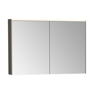 Изображение товара Зеркальный шкаф VitrA Core 66912, 100 см, с подсветкой, антрацит глянцевый