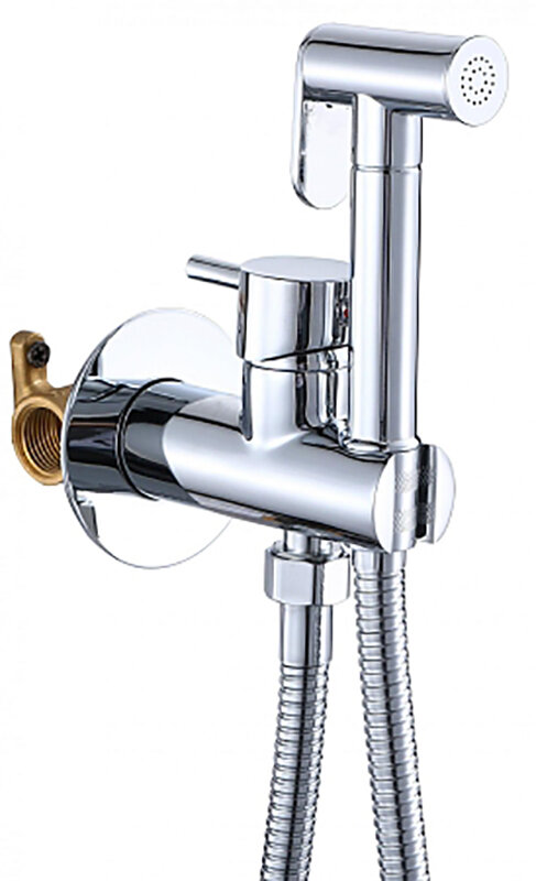Изображение товара Гигиенический душ Savol S-FXQ002 со смесителем хромированный бытовой монтаж
