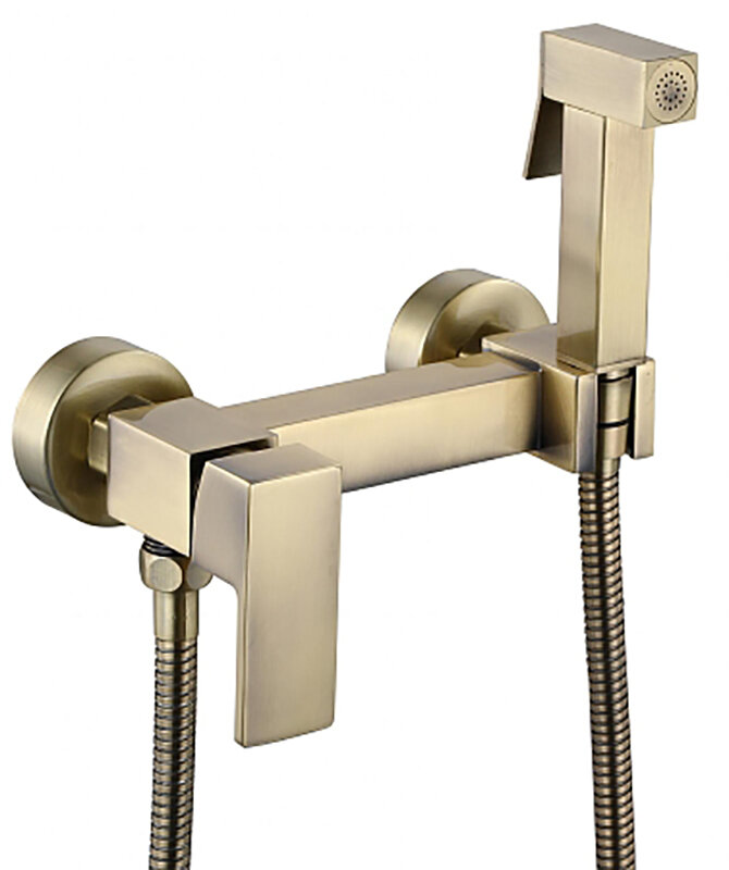 Изображение товара Гигиенический душ Savol, S-FXQ005C, со смесителем, бронза