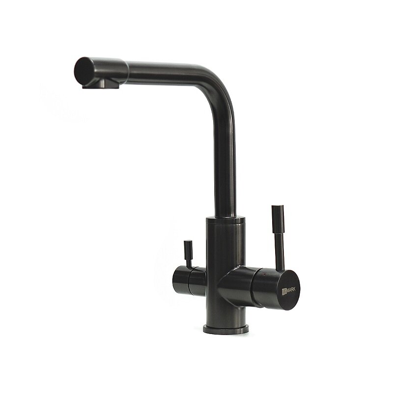 Изображение товара Смеситель Lemark Expert LM5061BLN для кухни с подключением к фильтру черный