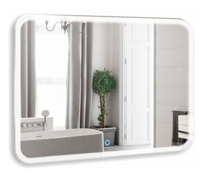 Изображение товара Зеркало Azario Стив 100x80 см с LED подсветкой сенсорным выключателем и антизапотеванием