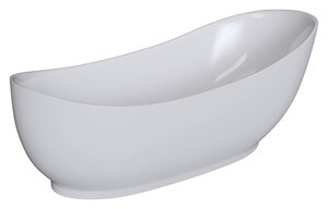 Изображение товара Ванна акриловая Grossman 180 x 80 см, отдельностоящая, белая, GR-2301