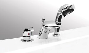 Изображение товара Смеситель ASD Cobra Гл000025810 для ванны, с душевой лейкой, хром