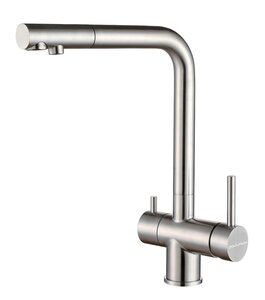 Изображение товара Смеситель Paulmark Skalen Sk213020-SS для кухонной мойки с фильтром